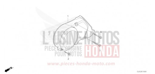 LEFT CRANKCASE COVER CRF50FN de 2022